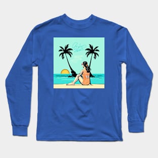 On the Beach Long Sleeve T-Shirt